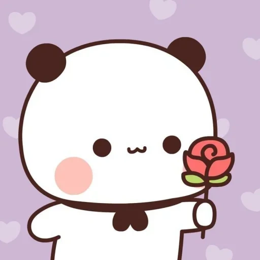 dibujos de kawaii, lindos dibujos, kawaii panda brownie, lindos dibujos de kawaii, panda es un dibujo dulce
