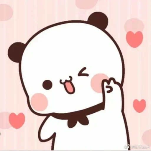 clipart, anime mignon, les dessins sont mignons, le panda est un dessin doux, les dessins d'anime sont mignons