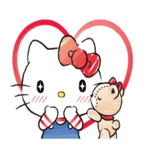 kitty kam, hello kitty, angka hello kitty, hello kitty love, hallow kitty with a heart