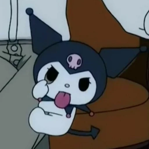 kuromi, вымышленный персонаж, няшки, аниме, kuromi sanrio