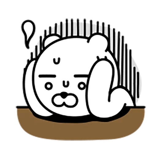 gato, hilo, line friends, fondo de pantalla de kakaotalk