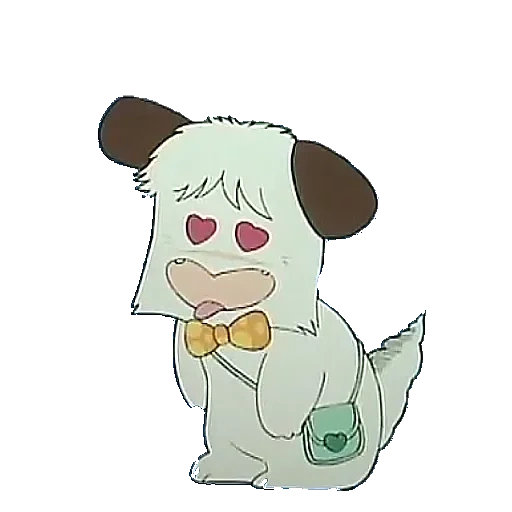 anjing, saku, karakter anime, sychobunn dapat diadopsi, pokemon detective pikachu anime