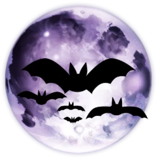 halloween, bats de lune, x streamer phantom, bat halloween mouse, chauve-souris d'halloween