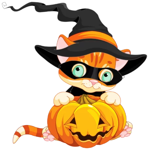 gatto di halloween, gatto nero halloween, halloween kitty baby, gatto halloween cappello pixel, cappello di halloween del gatto nero