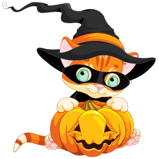 die halloween-katze, schwarze katze halloween, halloween kätzchen baby, katze halloween hut pixel, schwarze katze halloween hut