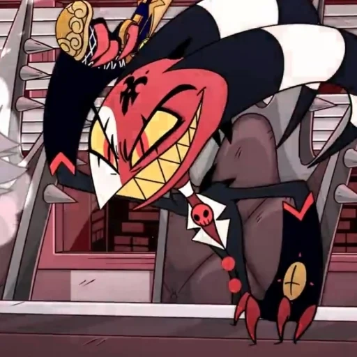 hotel khazbin, hotel khazbin, blitz helluva boss, helluva boss moxy, hotel khazbin hell boss