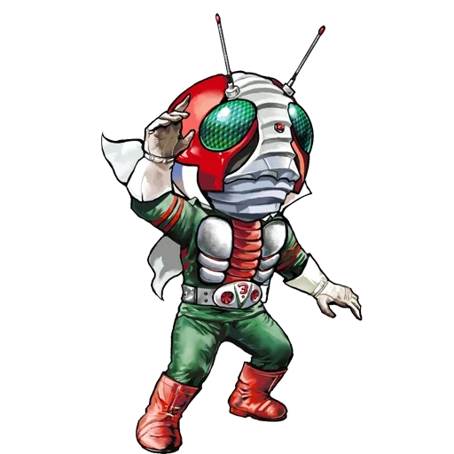 pacote, pacote, kamen rider, caráter kame