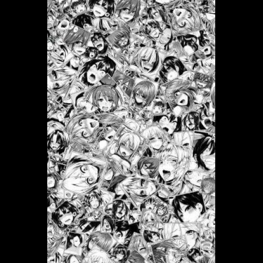 ahgau background, aheko wallpaper, ahgao manga, aheko cover, ahe gaomanga background