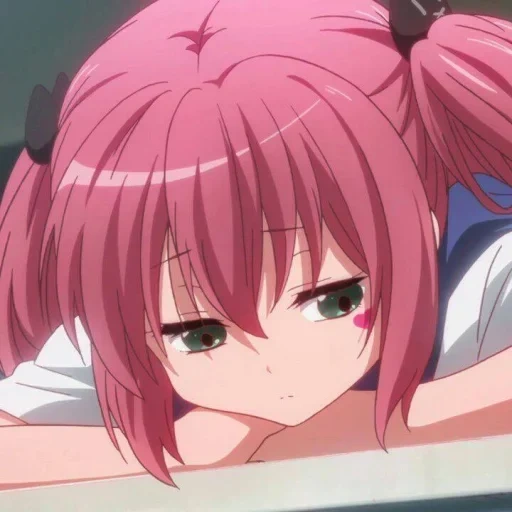 anime kawai, anime rosa, clãs nagisa, satan citymia, capturas de tela do anime