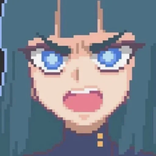 kunstpixel, pixel kunst, pixel anime, pixel ahegao, pixel anime