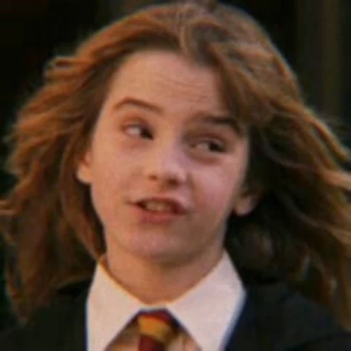 harry potter, hermione granger, hermione granger tersenyum, batu filsuf harry potter, hermione granger harry potter