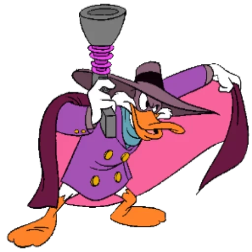 manteau noir, frère black cloak, caisse noire de canard, caisse noire de donald duck, caisse noire darkwing duck