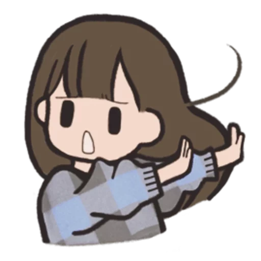 chibi, bild, mensch, kavaynaya anna, azumanga daioh messer