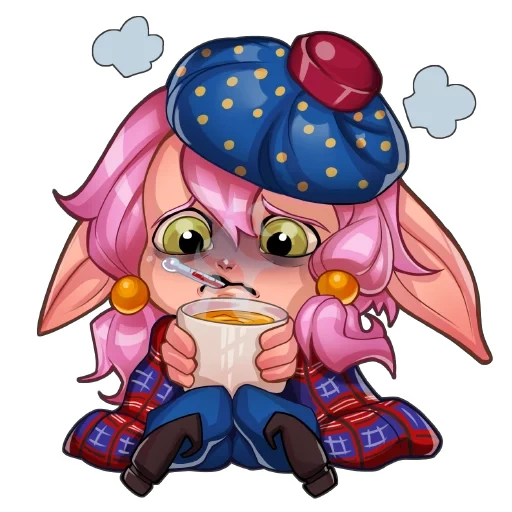 lula chibi, chronicle of chaos, the character is a wizard illustrator