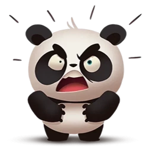 panda, pimientos, pandochka, emoji panda