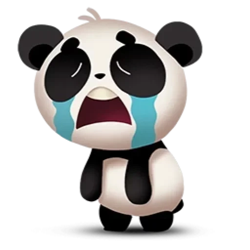 panda, pandochka, pandochki watsap, emoji vermelho panda