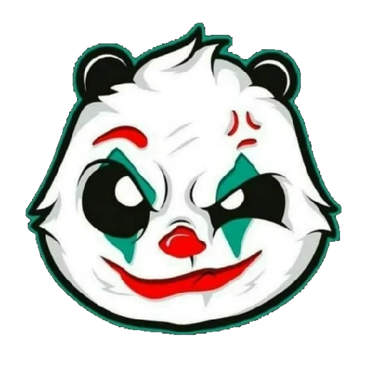 boys, joker logo, black clown, joker heath ledger, clown panda headgear