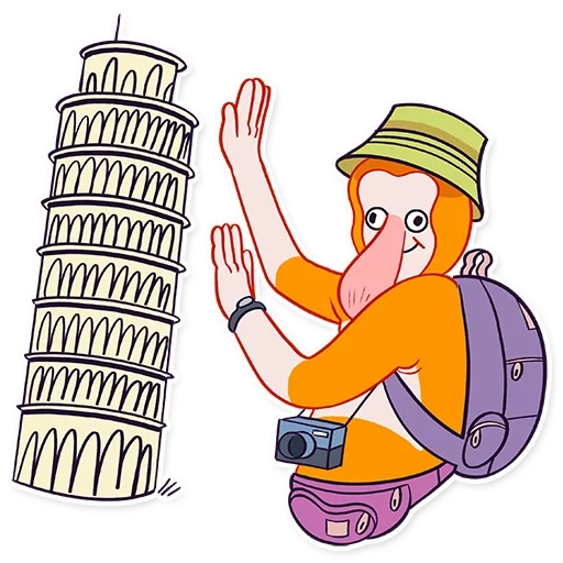 parker, sleeve, leaning tower of pisa, the leaning tower of pisa, tower of babel pisa