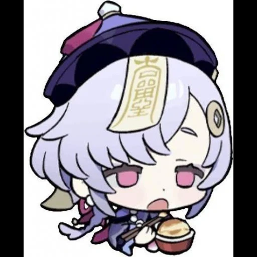 chibi, genshen chibi, mona gensen chibi, foto de figura de parede vermelha fofa, impacto da carta da raiz de chibi dos estados unidos do japão