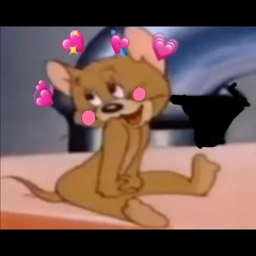 anime, tom jerry, exército voluntário, jerry's mouse ri, tom jerry baby kisul