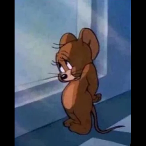 tom jerry, jerry was sad, crying jerry, jerry the sad mouse, jerry the mouse is dissatisfied