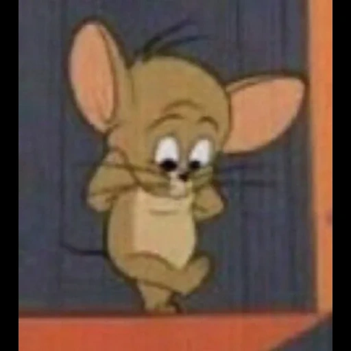 tom jerry, tom jerry la souris, jerry mouse 1963, jerry la petite souris heureuse, jerry le rat est embarrassé