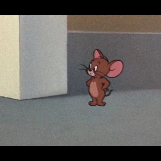 jerry, джерри, том джерри, tom and jerry meme, джерри грустный у стенки