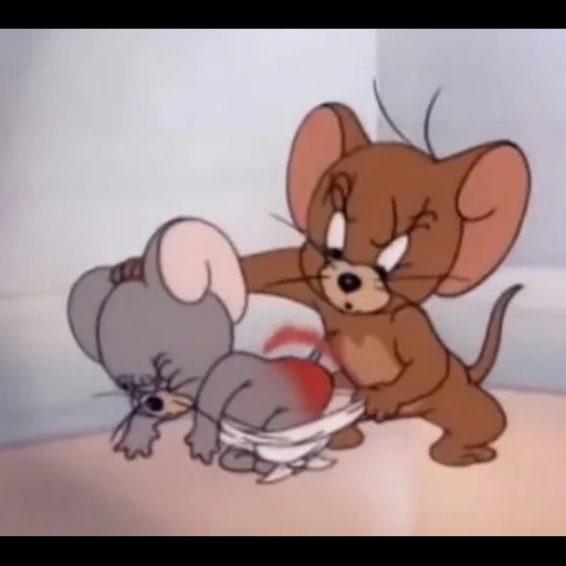 jerry, tom jerry, jerry's brother, jerry tuffy, tom hits jerry