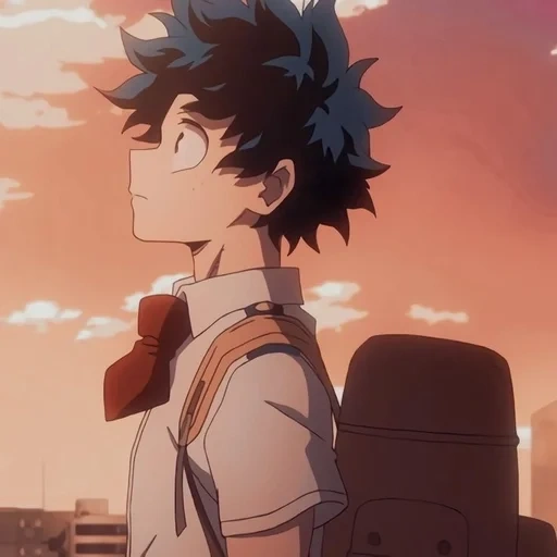 izuku, мидория краш, бакуго аниме, моя геройская академия, хигари маиджима геройская академия