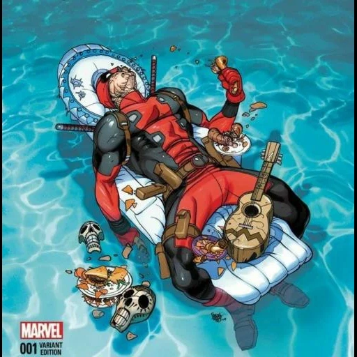 deadpool 2, dadpul comic, deadpool marvel, bandes dessinées sur les super-héros, deadpool man spider wolverine
