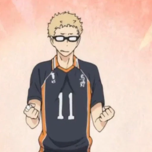 tsukishima tsukishima, tsukishima, karasuno tsukishima, karasuno tsukishima, tsukishima kay dans le post complet