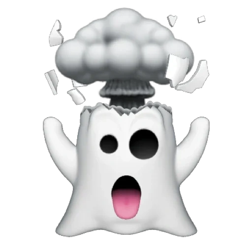 memoji, kegelapan, hantu, ghork