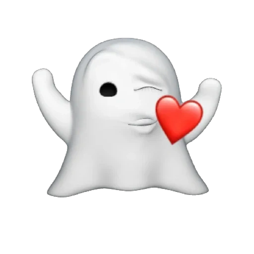 ghost, emoji hantu, paket emoji, emoji iphone hantu, emoji hewan hantu