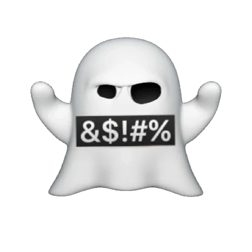 ghost, nama yang sama, emoji hantu, paket emoji, gantungan kunci berbentuk kalajengking