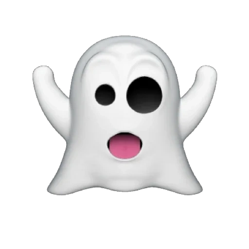 ghost, emoji ghost, ghost smileik, smiley ghost, animoji an alien