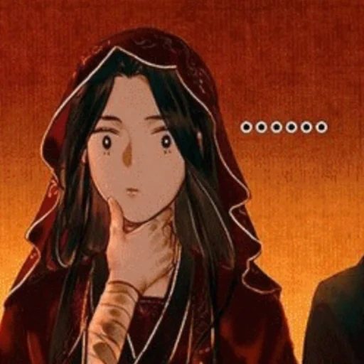 idee per anime, arte anime, anime a fumetti, i personaggi degli anime, xie lian manhua sorride