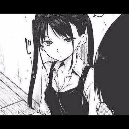 comics, manga anime, anime art comic, anime black and white, manga yandere mädchen