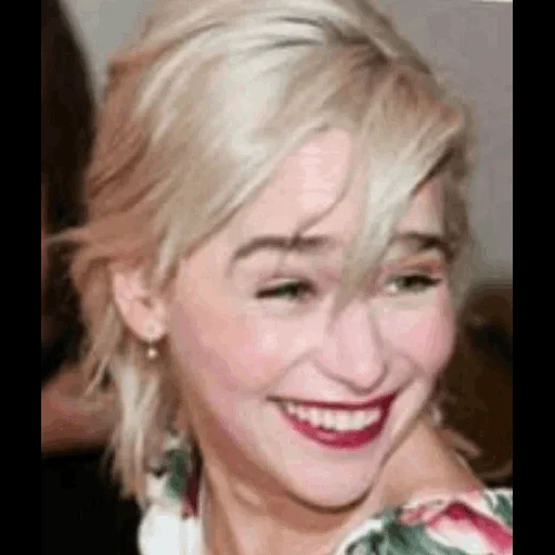 jovem, emilia clark, cabelo curto, mulheres bonitas, malin acerman 2019