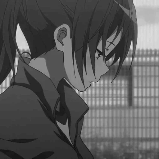 foto, anime é triste, personagens de anime, o cara chora anime, anime guy está triste