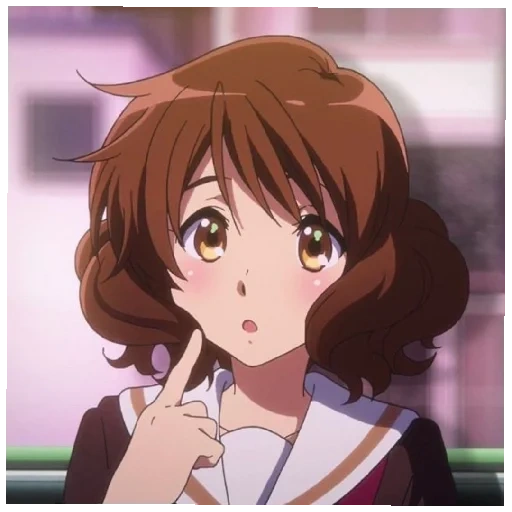 bass, kumiko omi, akira kurosawa, hibike euphonium, jouer à la basse de l'anime