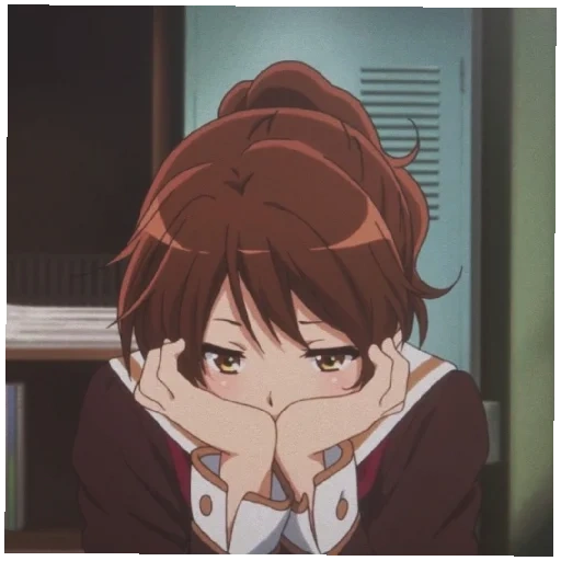 аниме, девушки аниме, томоё куросава, аниме персонажи, hibike euphonium