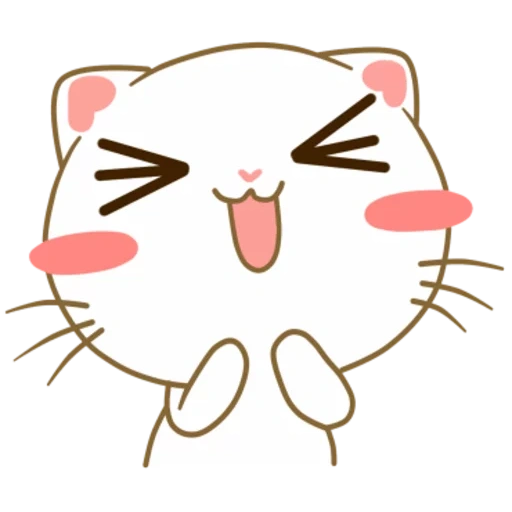 kavai cat, gatto giapponese, gatti carini, kawaii cat, disegni di kawaii carini