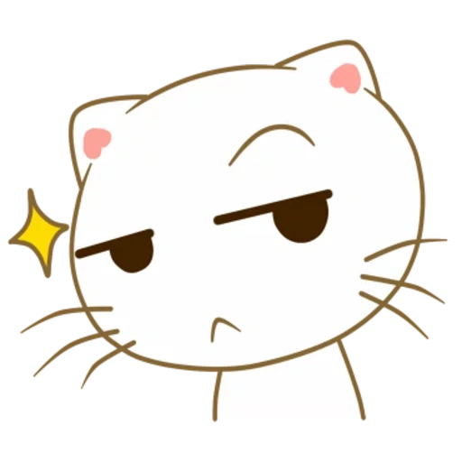 gato, gato, kavai cat, kawaii cat, emoticons legais anime