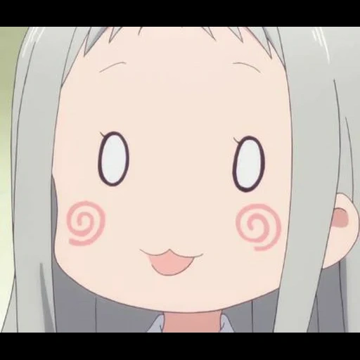 anime kawaiwai, anime lucu, anime lucu, wajah meme anime, karakter anime