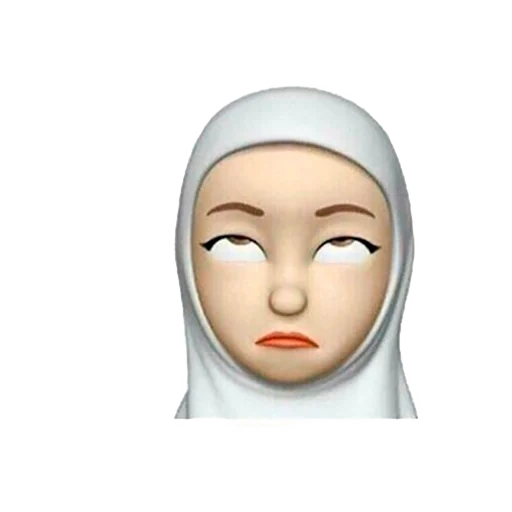 emoji, emoji, memoji hijabe, emoji zepeto hijab, enimoji muçulmano
