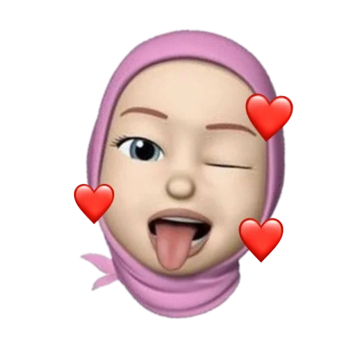 memoji, iphone emoji, zeichnungen von emoji, memoji hijabe, emoji zepeto hijab