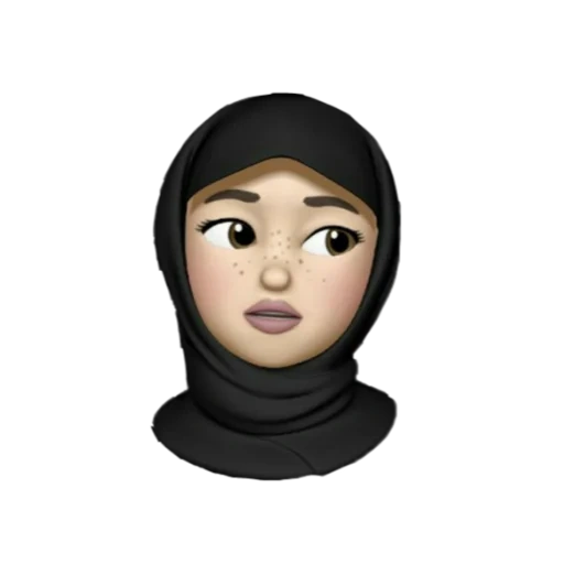 emoji hijabe, memoji hijabe, emoji musulmano, hijab emoji storis, la ragazza emoji è un hijabe