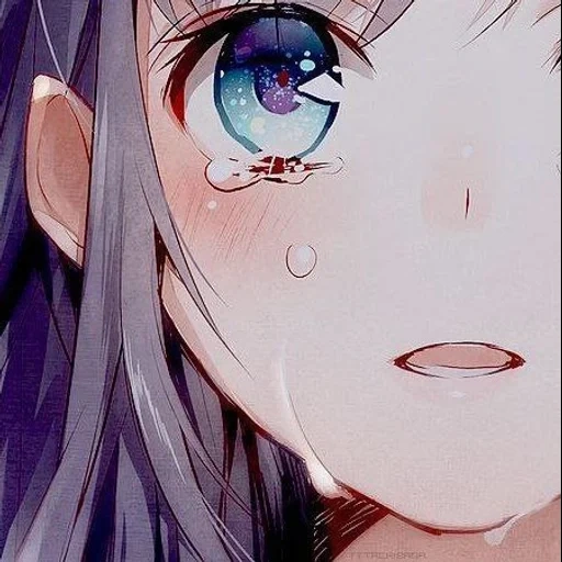 аниме глаза слезами, плачущие глаза аниме, аниме плачет девушка, плачущая девушка аниме, плачущие аниме девушки