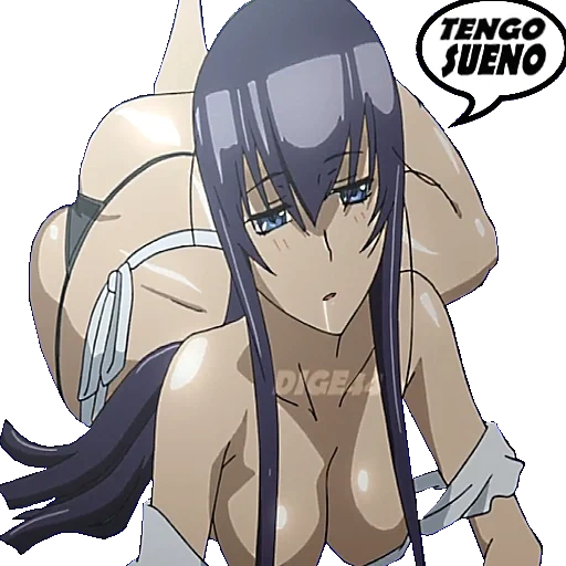 chicas de anime, personajes de anime, saeko busujima, anime saeko busujima, high school el muerto saeko busujima