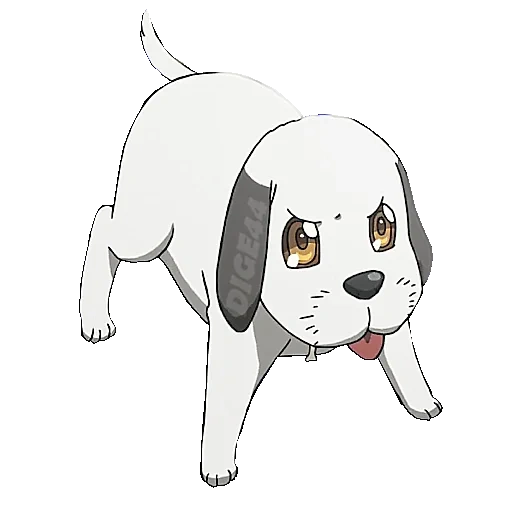 dog, собака, beagle dog, собака аниме, персонажи аниме